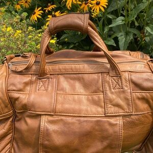 Genuine Leather Duffle